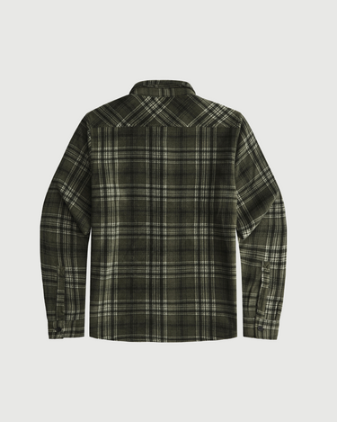 Loden/Black/White Plaid