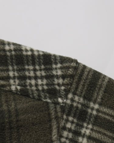 Loden/Black/White Plaid