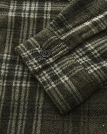 Loden/Black/White Plaid